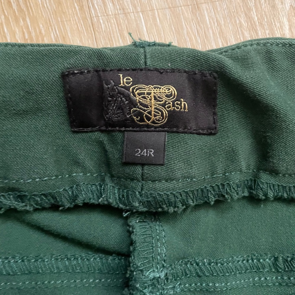 Hunter Green Le Fash NY Knee Patch Breeches US 24 (fits like 26) - Picture 4 of 5